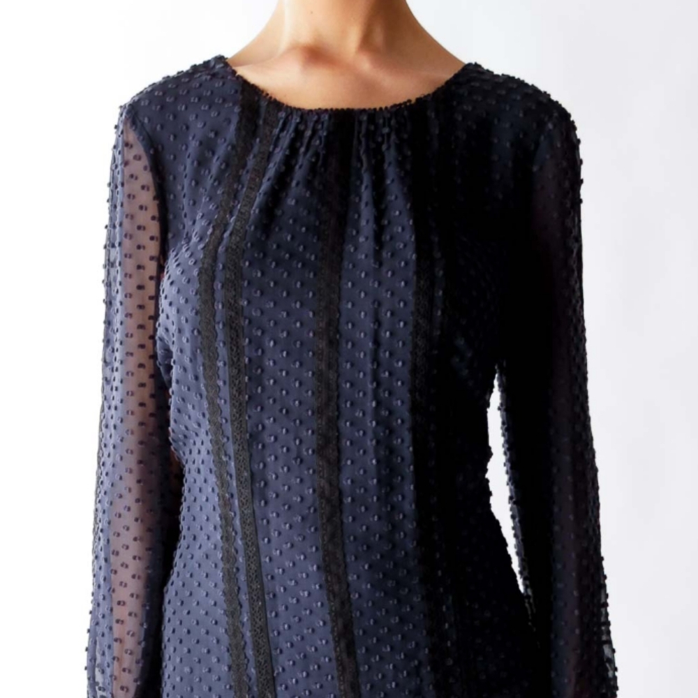 J Crew long sleeve blouse size 4